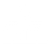 Illustration of two houses with solar panels on the roof and a sun shining above.