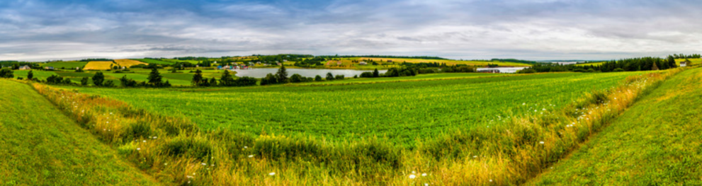 Landscape with lake