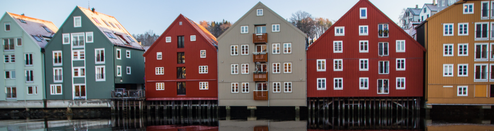 Houses in Trondheim