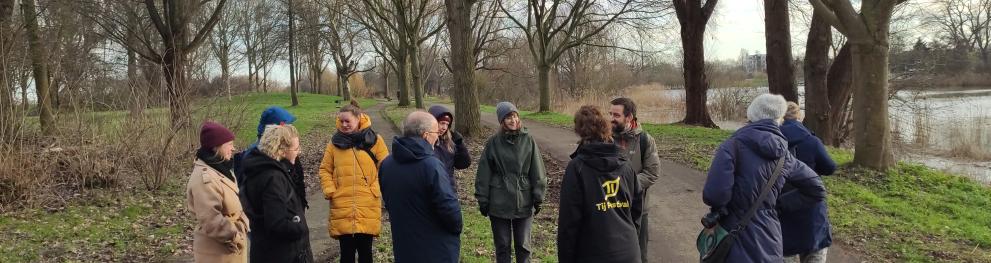 Our team visits a local biodiversity hotspot