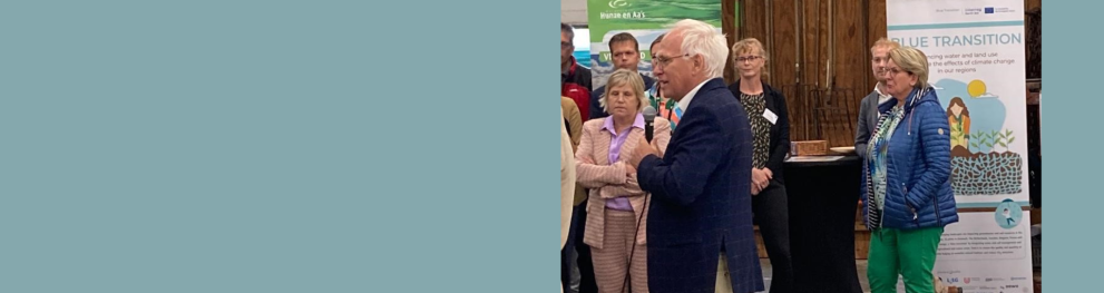 (Outgoing) Dutch Minister for Agriculture, Piet Adema, in discussion with regional stakeholders at the Innovation Days event in the Veenkoloniën, Drenthe