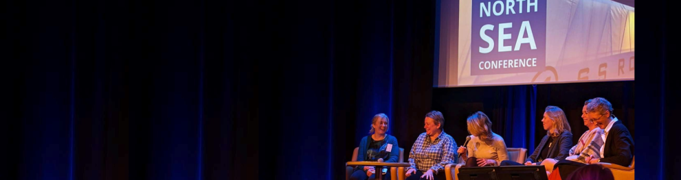 panel of woman at conference