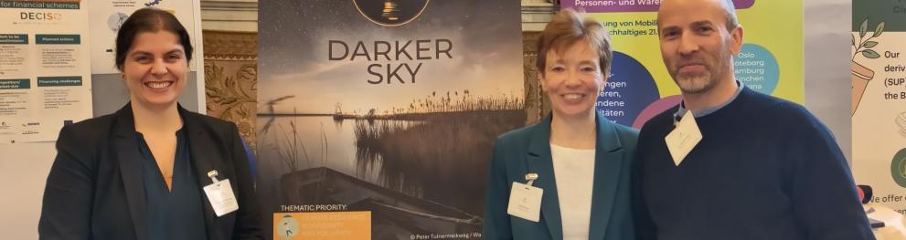 DARKER SKY team at EU Family meeting event in Hamburg