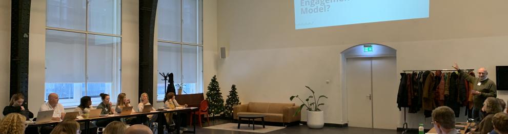 Presentation during the kick-off meeting