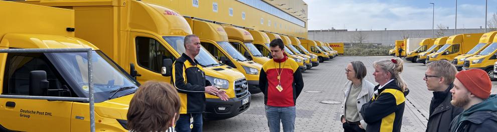 SELECT partners at a DHL logistics hub in Hamburg. Photo: Lindholmen Science Park.