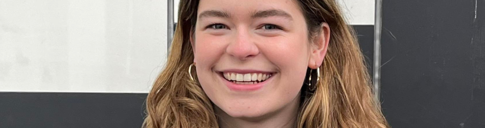 Photo of Katrijn Goossens, political scientist and researcher at the university of Brussels