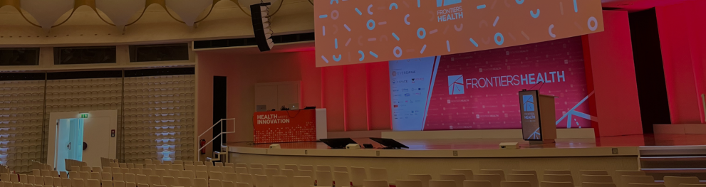 Frontiers Health stage