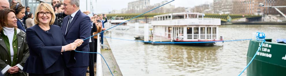 Christening boat