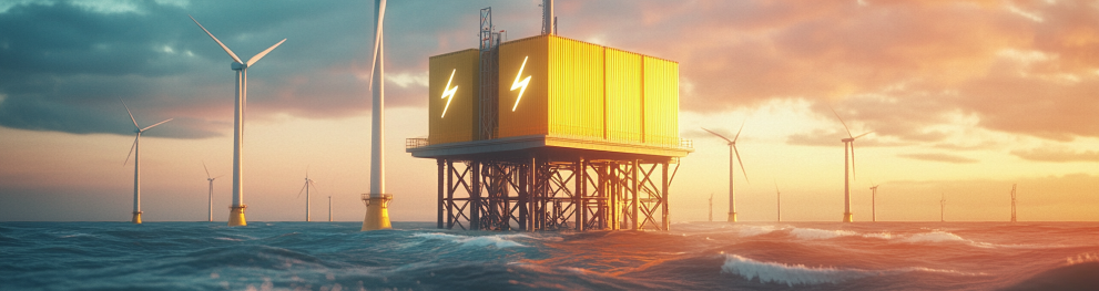 A render of offshore storage technology by DMEC