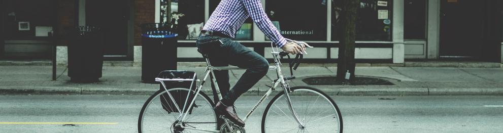 Man on Bike