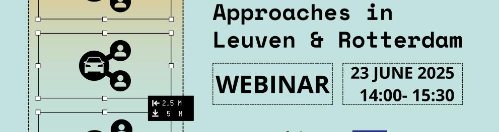 Webinar - New Mobility Hubs Implementation Approaches in Leuven & Rotterdam 23 June 2025