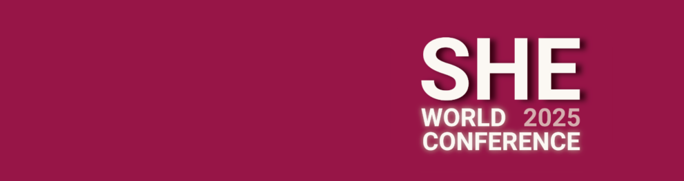 SHE Conference 2025 banner