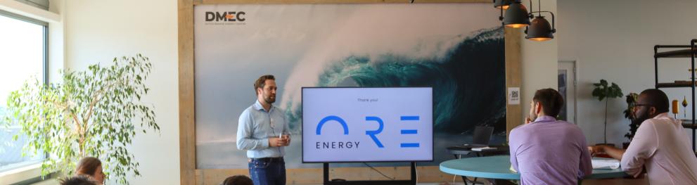 SME ORE pitching to the advisory board