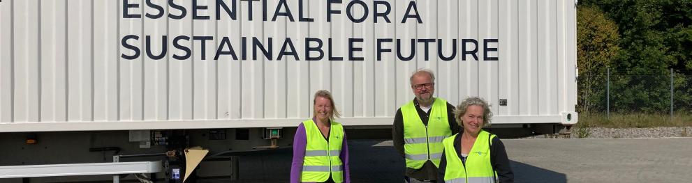 Ulrika Claeson Colpier, Magnus Karlström from Lindholmen Science Park and Dr Monica Johansson from Volvo Group