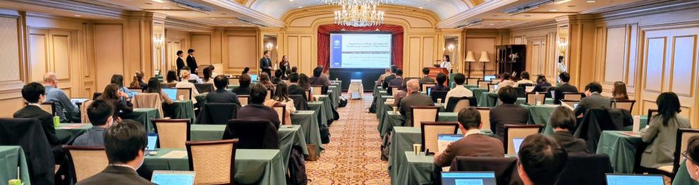 Bert at the conference in Tokyo 