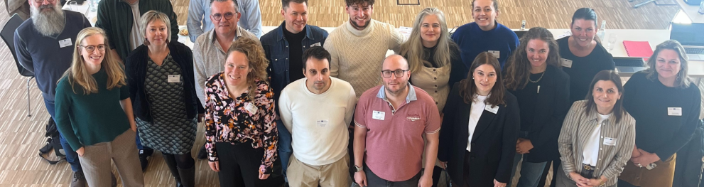 Group photo of Digital Kiosks partners