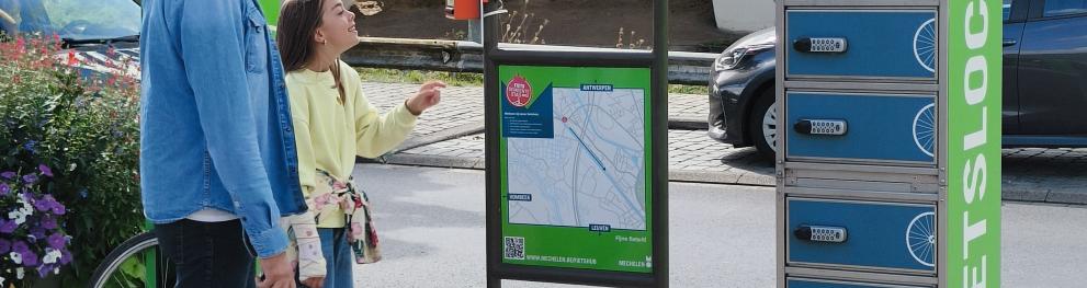 Mechelen Cycling Hub in oepration