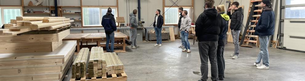 inside of a warehouse